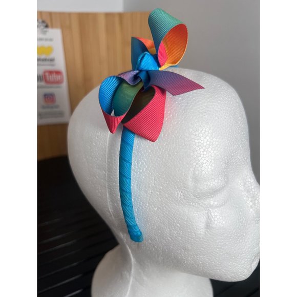 Bundle Of Girls Headbands With Bows Perfect For Back To School BTS - Picture 4 of 10